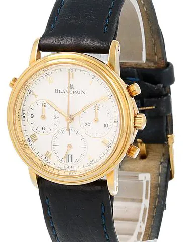 Blancpain Villeret 1186 34mm Yellow gold White 1