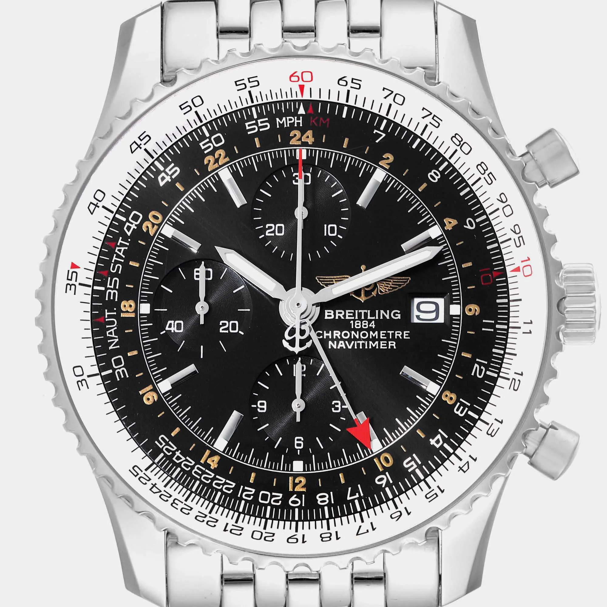 Breitling Navitimer A24322 46mm Stainless steel 4