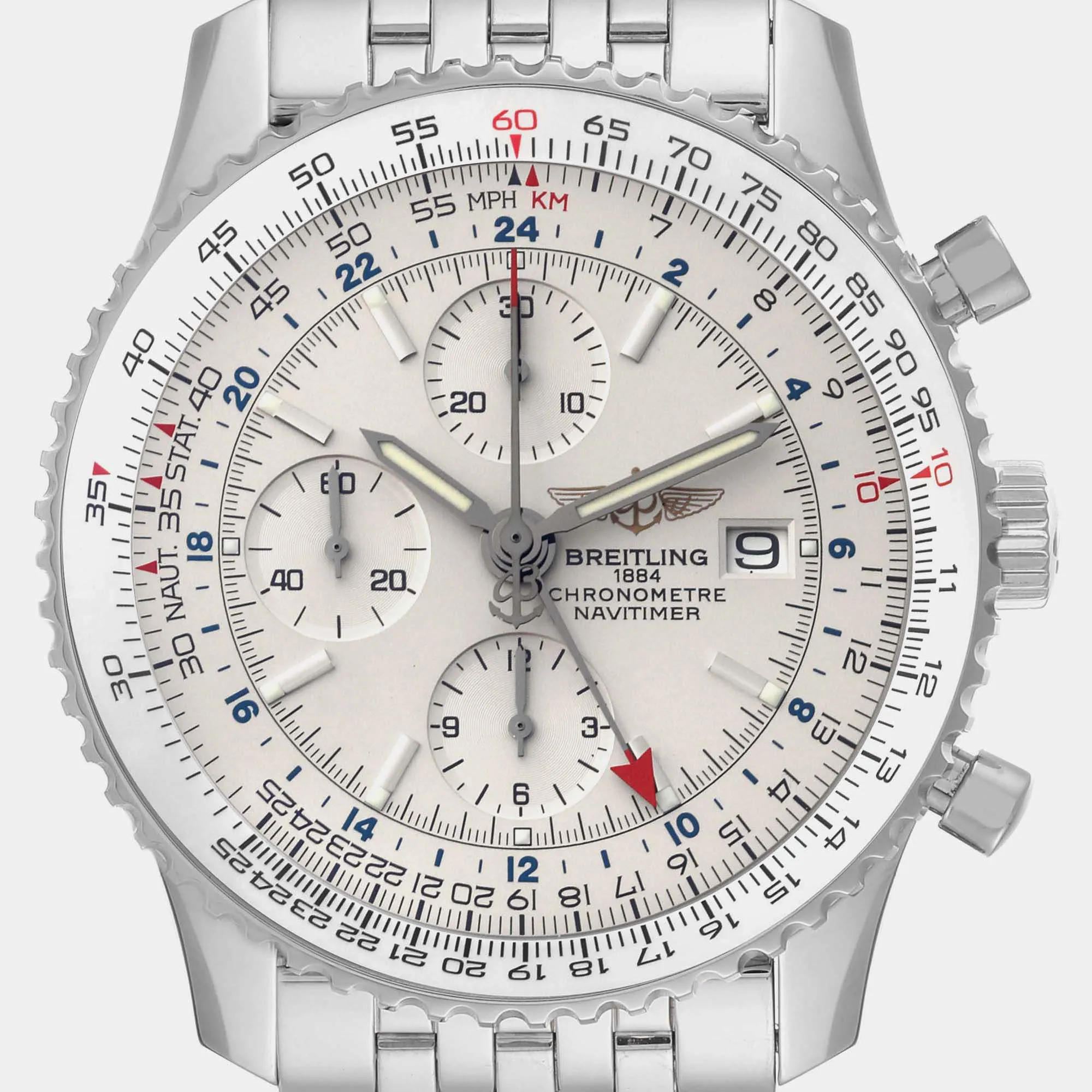 Breitling Navitimer A24322 46mm Stainless steel 4