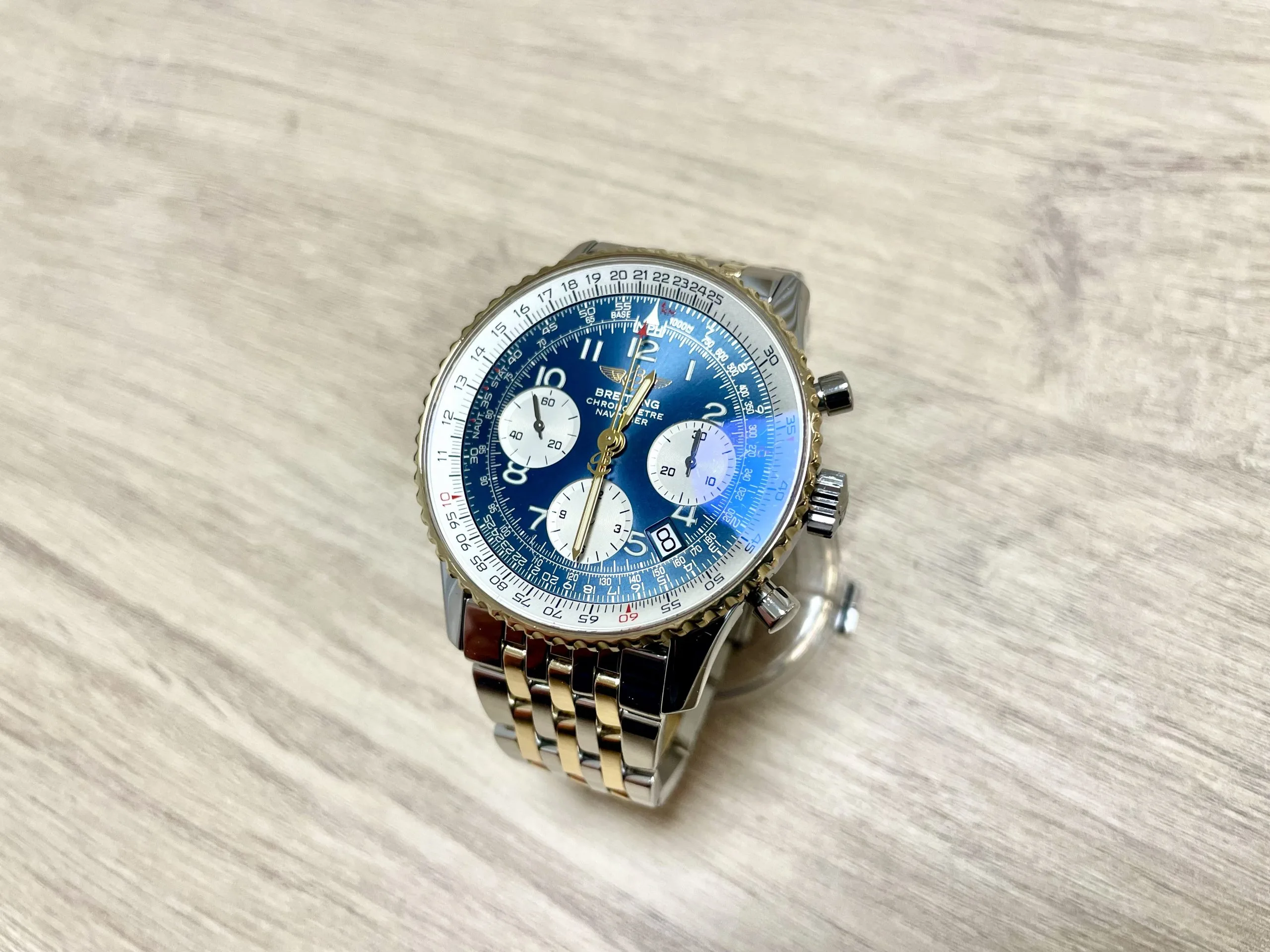 Breitling Navitimer D23322 41mm Stainless steel Blue 7