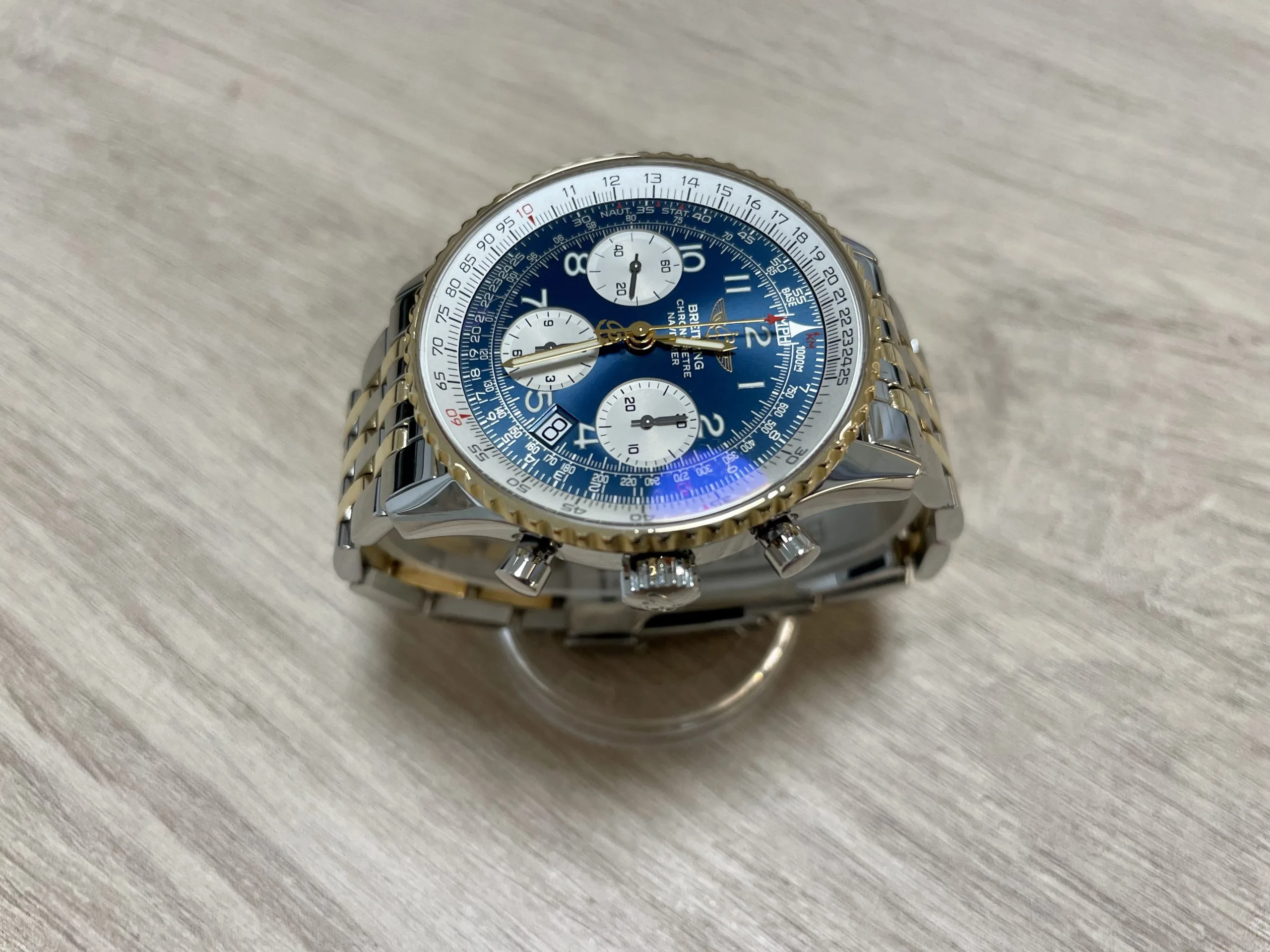 Breitling Navitimer D23322 41mm Stainless steel Blue 4