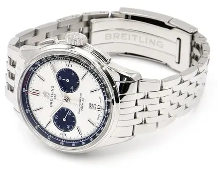 Breitling Premier AB0118221G1A1 42mm Stainless steel Silver 3