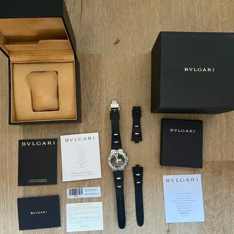 Bulgari Diagono SC40S 40mm Stainless steel Black 1