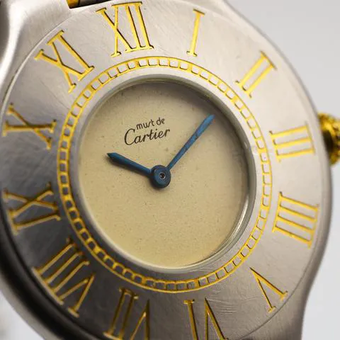 Cartier 21 Must de Cartier 1330 31mm Yellow gold and Stainless steel Silver 1