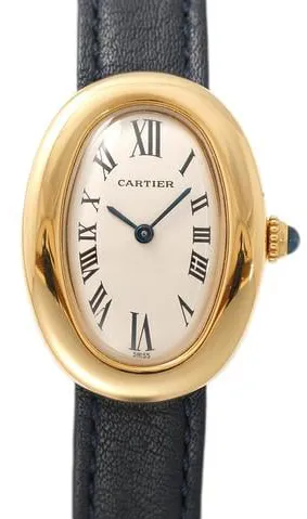 Cartier Baignoire 8057925 23mm Yellow gold Silver 1