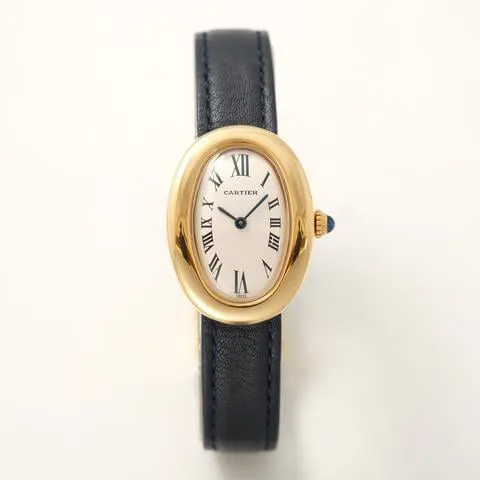 Cartier Baignoire 8057925 23mm Yellow gold Silver 2