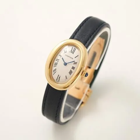 Cartier Baignoire 8057925 23mm Yellow gold Silver 3