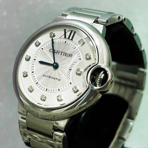 Cartier Ballon Bleu 36mm WE902075 36mm Stainless steel Silver