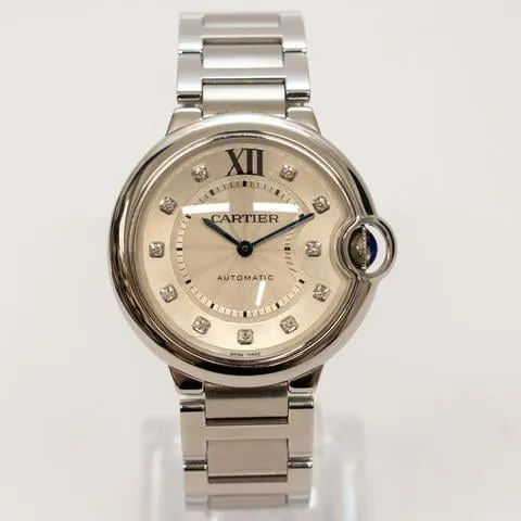 Cartier Ballon Bleu 36mm WE902075 36mm Stainless steel Silver