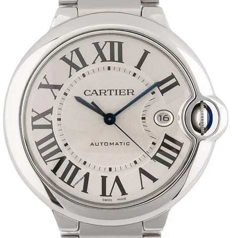 Cartier Ballon Bleu 42mm 3001 42mm Stainless steel Silver 1