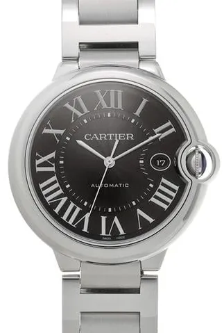 Cartier Ballon Bleu 42mm W6920042 42mm Stainless steel Black