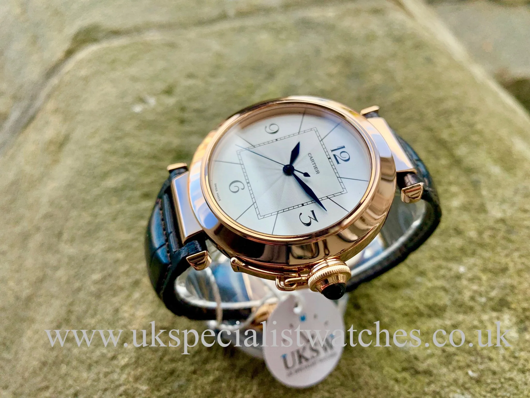 Cartier Pasha W3019351 42mm Rose gold Silver 3