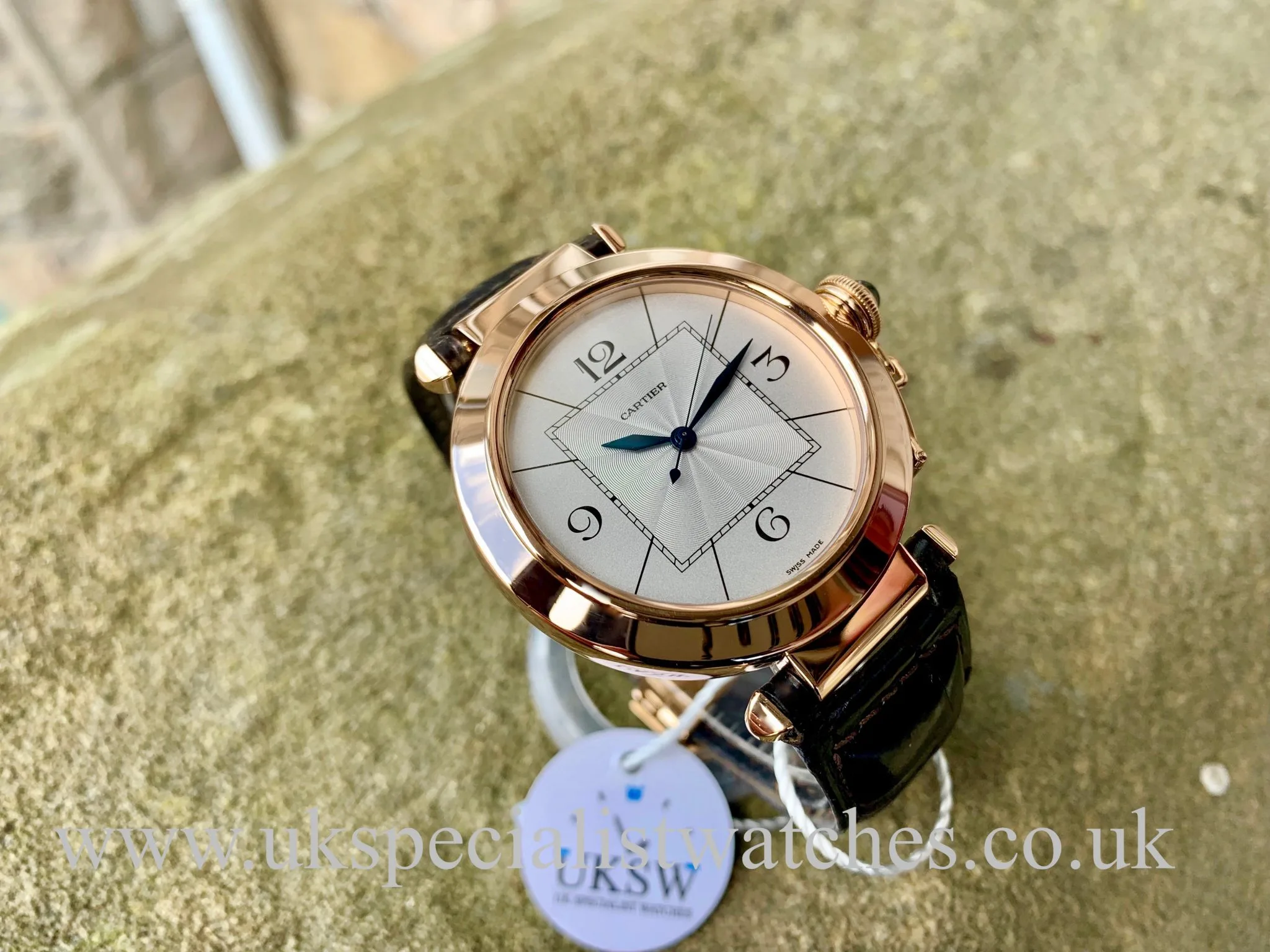 Cartier Pasha W3019351 42mm Rose gold Silver 1