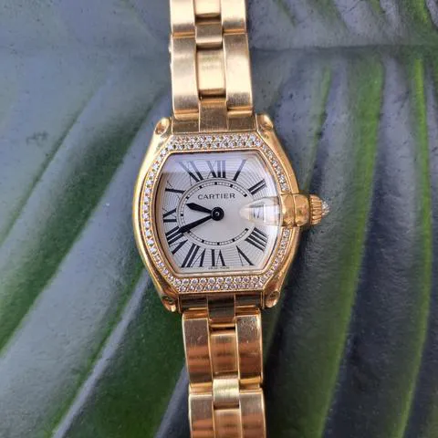 Cartier Roadster 2676 32mm Yellow gold White 9