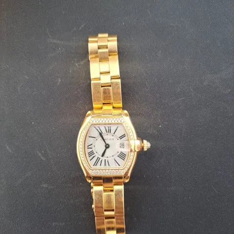 Cartier Roadster 2676 32mm Yellow gold White 10