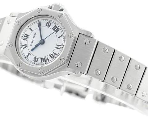 Cartier Santos 0906 25mm Stainless steel White 3