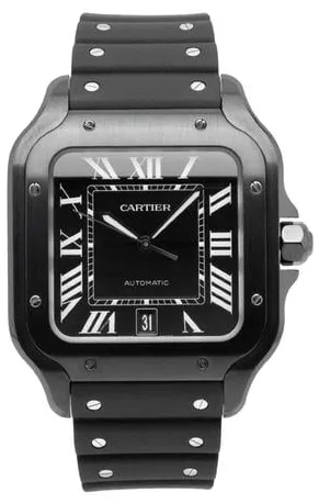 Cartier Santos de Cartier WSSA0039 40mm Stainless steel Black