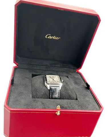 Cartier Santos Dumont WSSA0022 43.5mm Stainless steel Silver 2