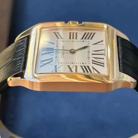 Cartier Santos W2009251 30.5mm Rose gold White 5