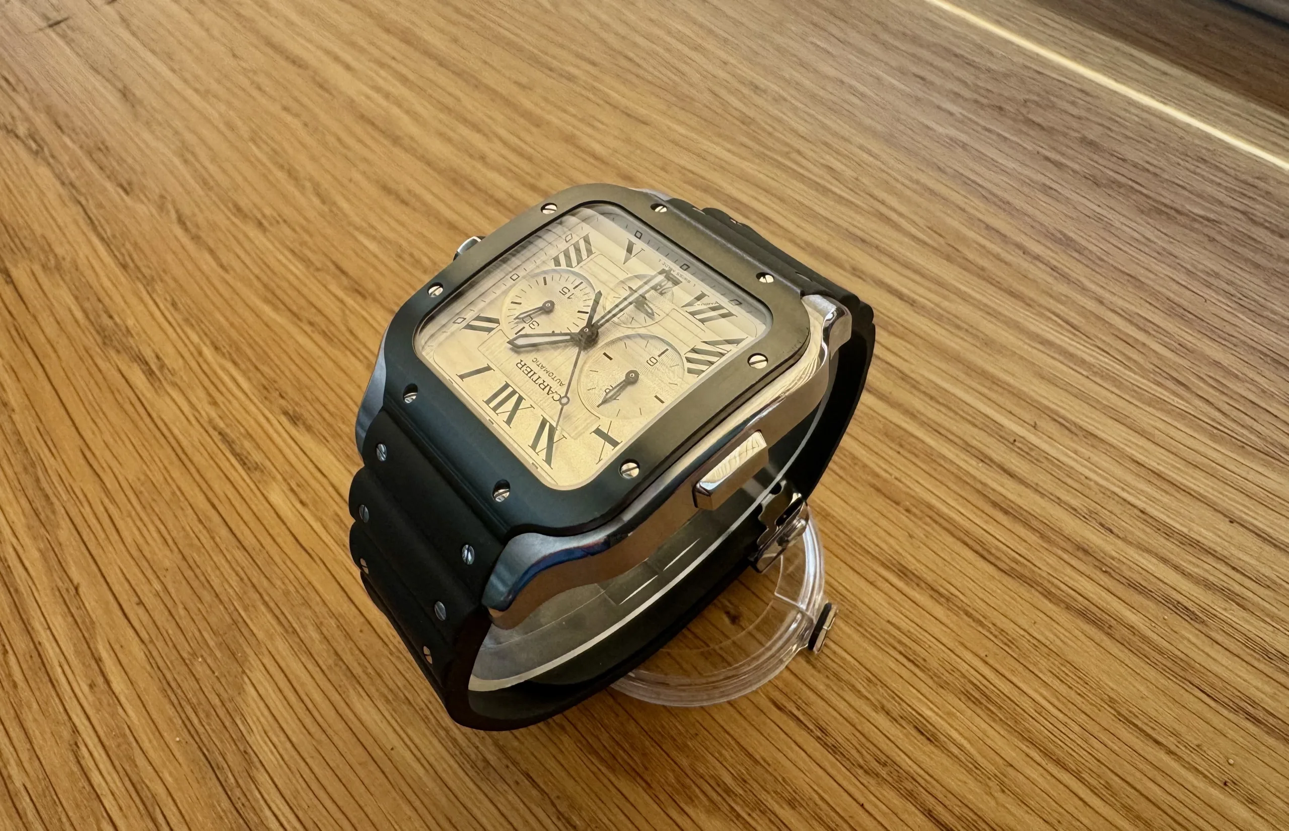 Cartier Santos WSSA0017 43mm Stainless steel Silver 2