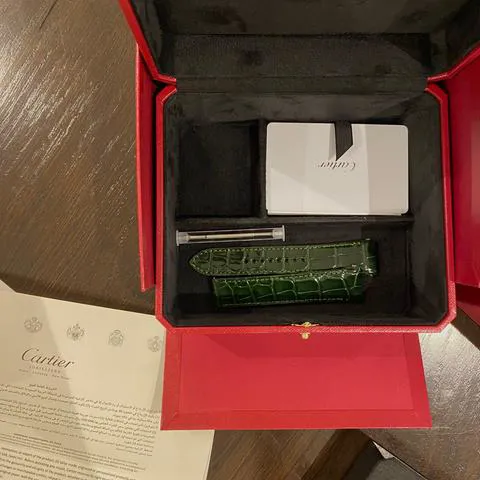 Cartier Santos WSSA0055 40mm Stainless steel Green 7