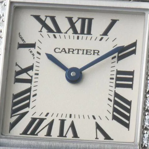 Cartier Tank Française W4TA0008 25.4mm Stainless steel Ivory 5