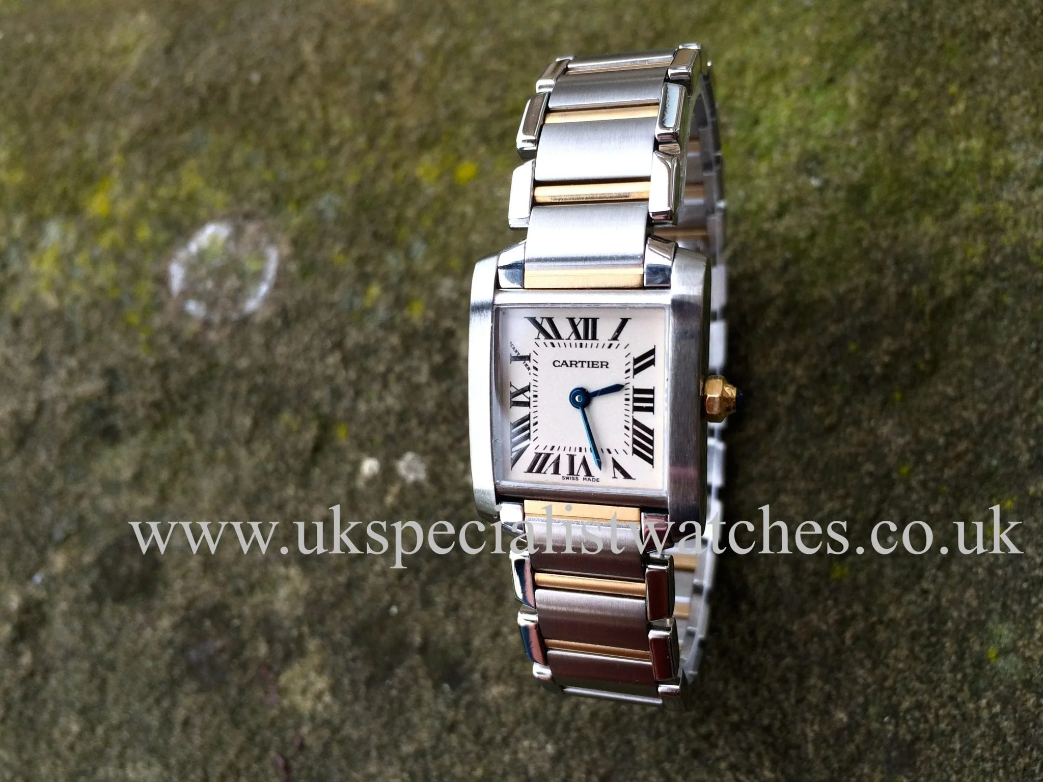 Cartier Tank Française W51007Q4 Stainless steel White 1