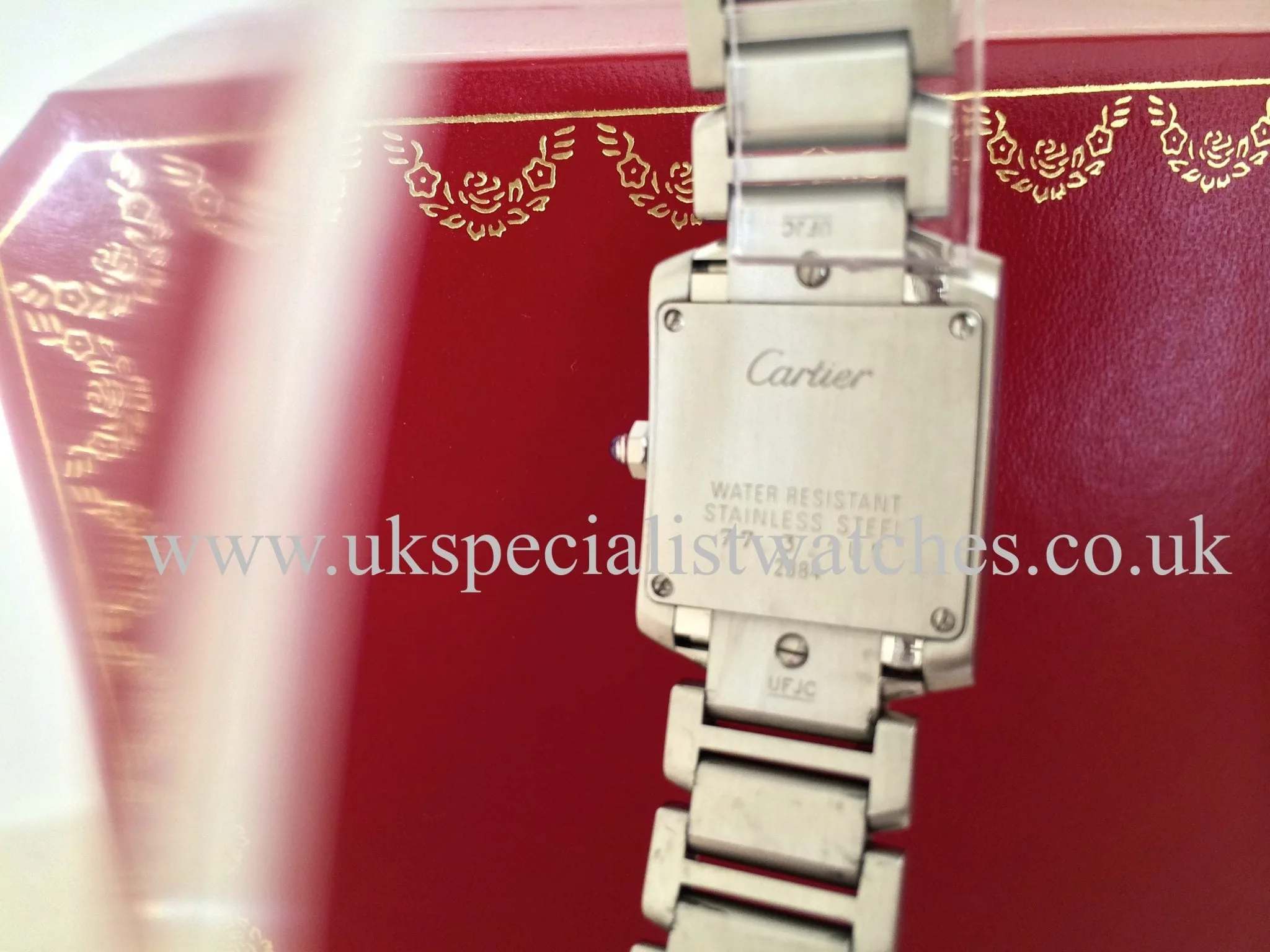 Cartier Tank Française W51008Q3 Stainless steel White 1