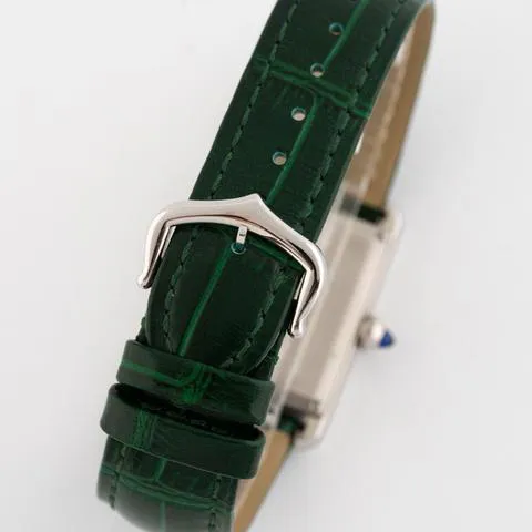 Cartier Tank WSTA0056 33.5mm Stainless steel Green 3