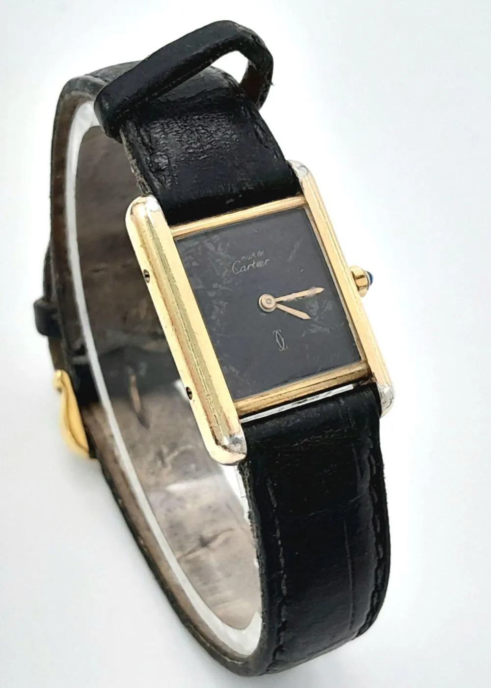 Cartier Tank 21mm Gold-plated silver 5