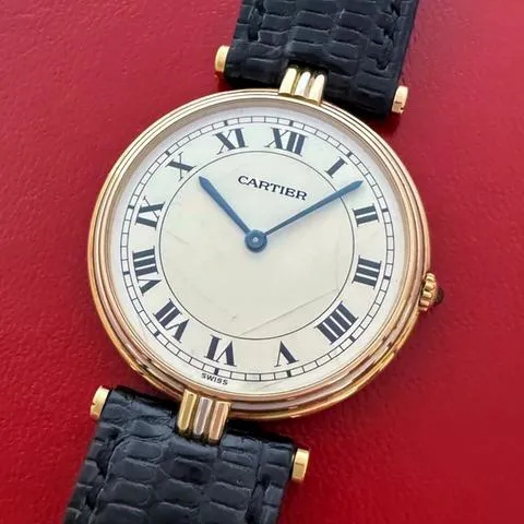 Cartier Trinity 881003 30mm Yellow gold Champagne