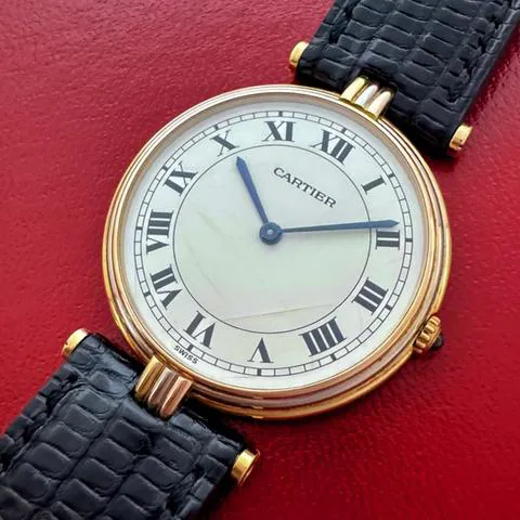 Cartier Trinity 881003 30mm Yellow gold Champagne 1