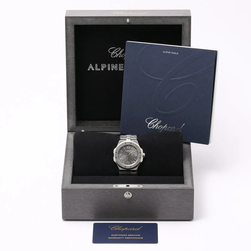 Chopard Alpine Eagle 298600-3002 41mm Stainless steel Gray 2