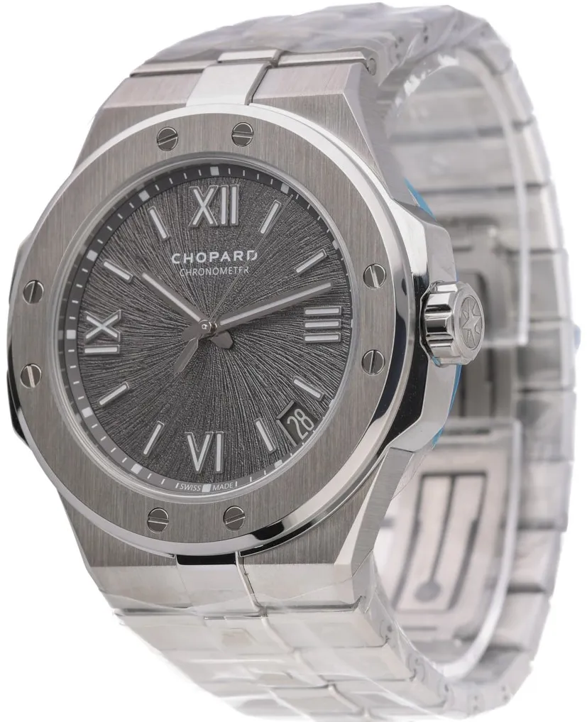 Chopard Alpine Eagle 298600-3002 41mm Stainless steel Gray 5