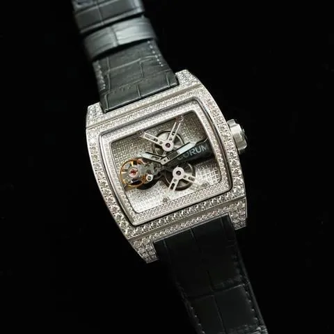 Corum 022.705.85 52mm White gold Silver