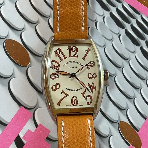 Franck Muller Casablanca 2852 31mm Stainless steel White