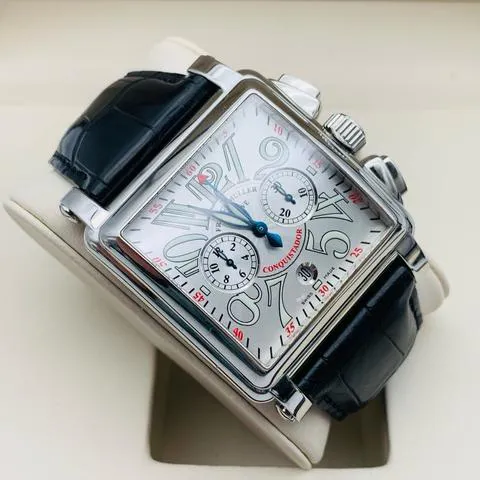 Franck Muller Conquistador Cortez 10000 H CC 41mm Stainless steel Silver 1