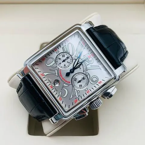 Franck Muller Conquistador Cortez 10000 H CC 41mm Stainless steel Silver 2