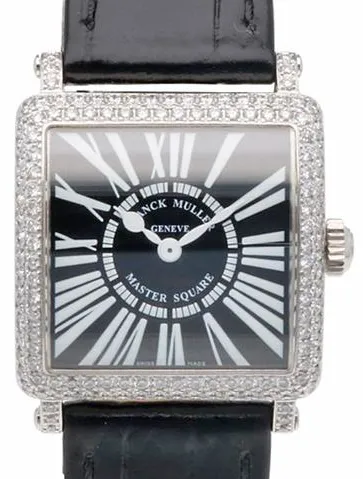 Franck Muller Master Square 6002 S QZ D 26mm White gold