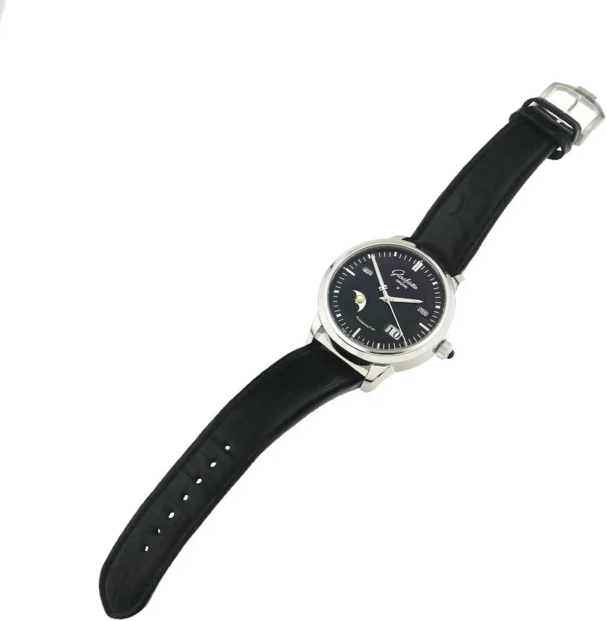 Glashütte Senator 100-0205-0304 38mm Platinum 6