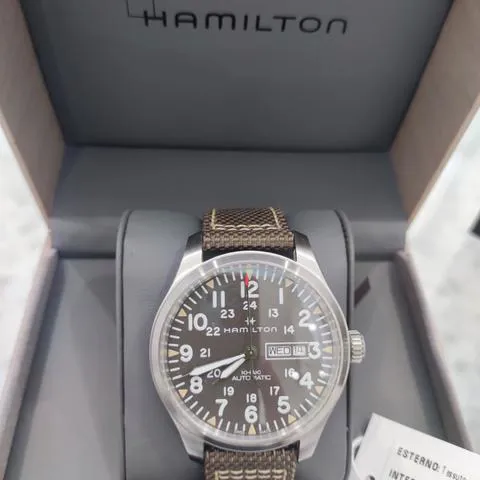 Hamilton Khaki Field H70535081 42mm Stainless steel Gray 6