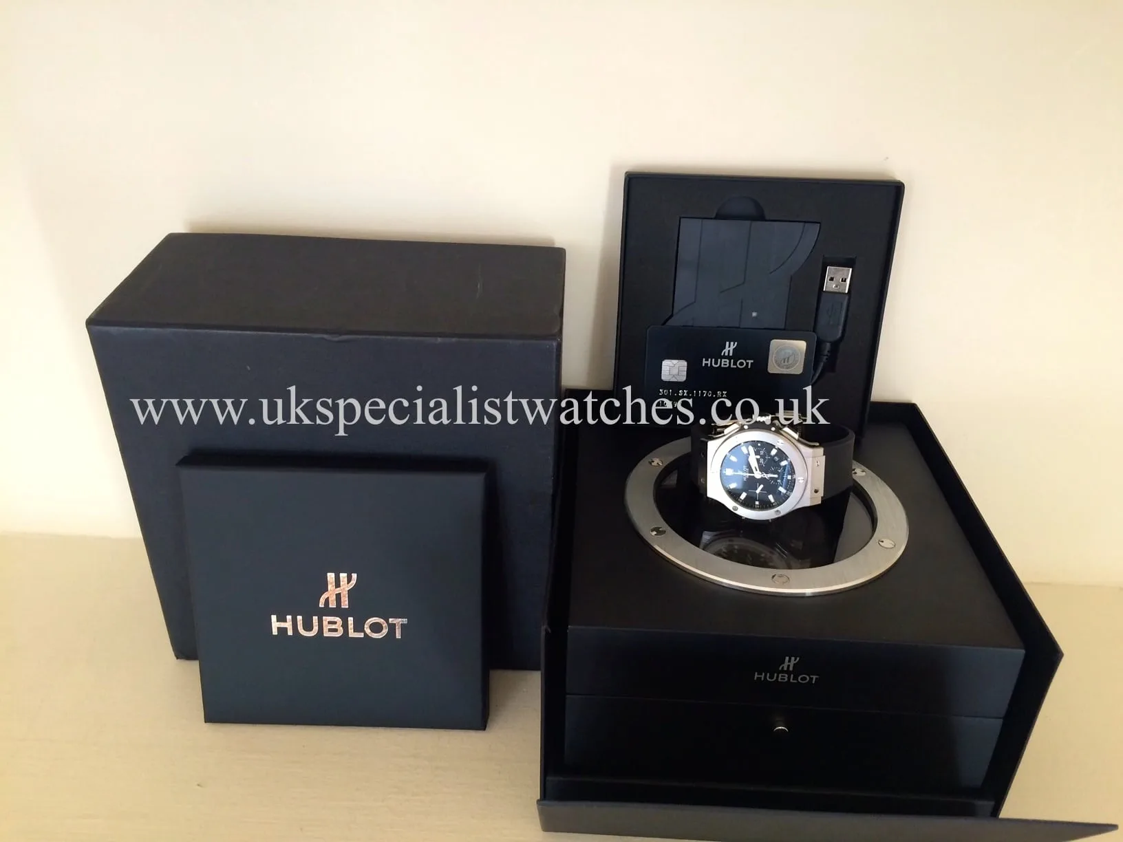 Hublot Big Bang 301.SX.1170.RX 44mm Stainless steel Black 2