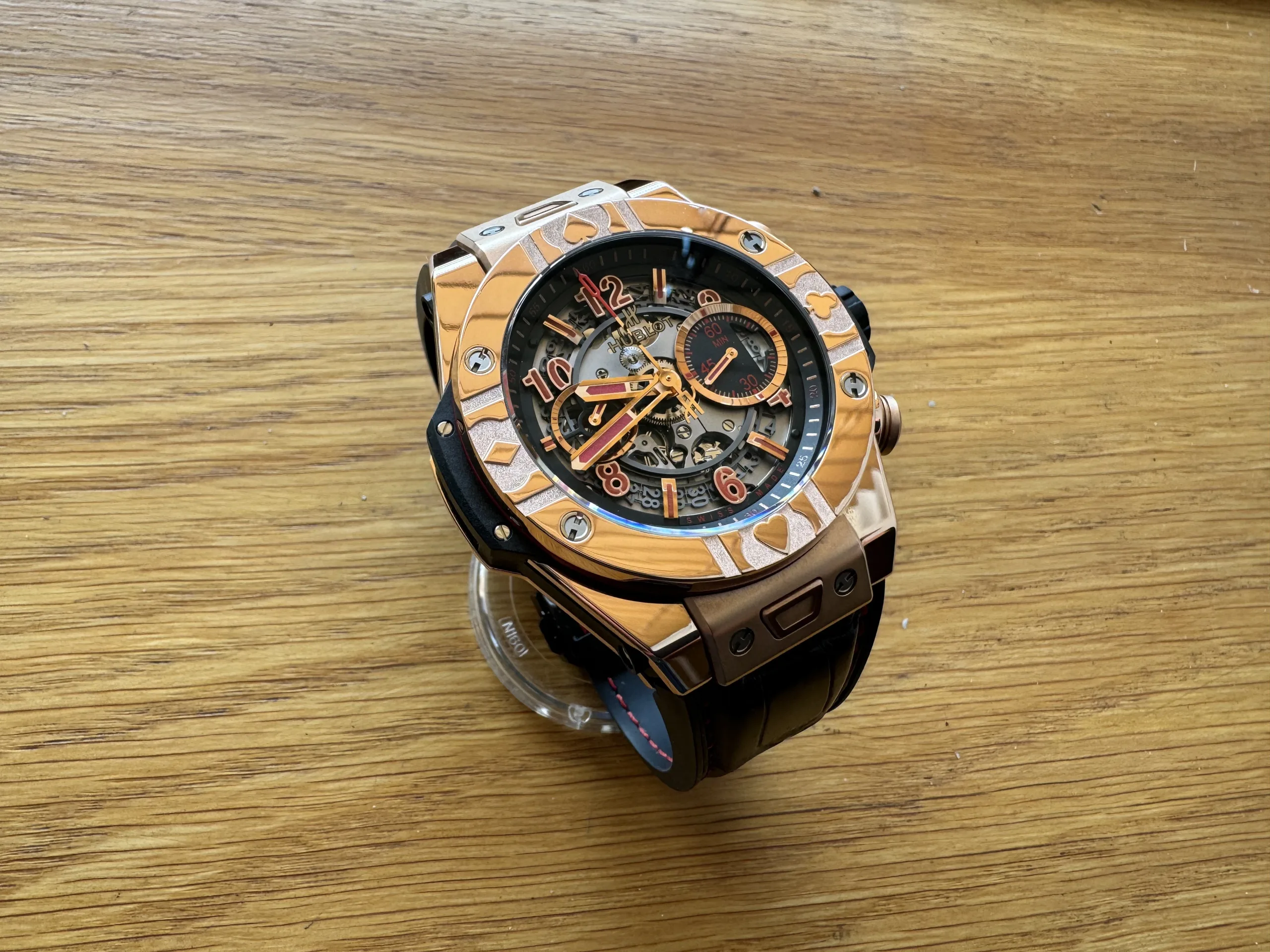 Hublot Big Bang Unico 411.OX.1180.LR.WPT15 45mm Rose gold Skeletonized 3