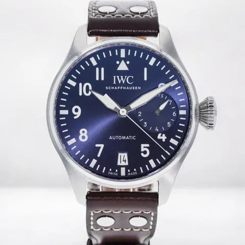 IWC Big Pilot IW500916 46mm Stainless steel Blue