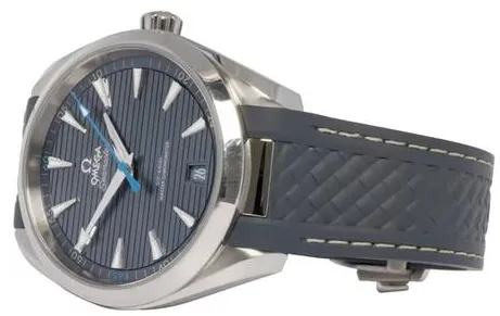 Omega Aqua Terra 220.12.41.21.03.002 41mm Stainless steel Blue 1