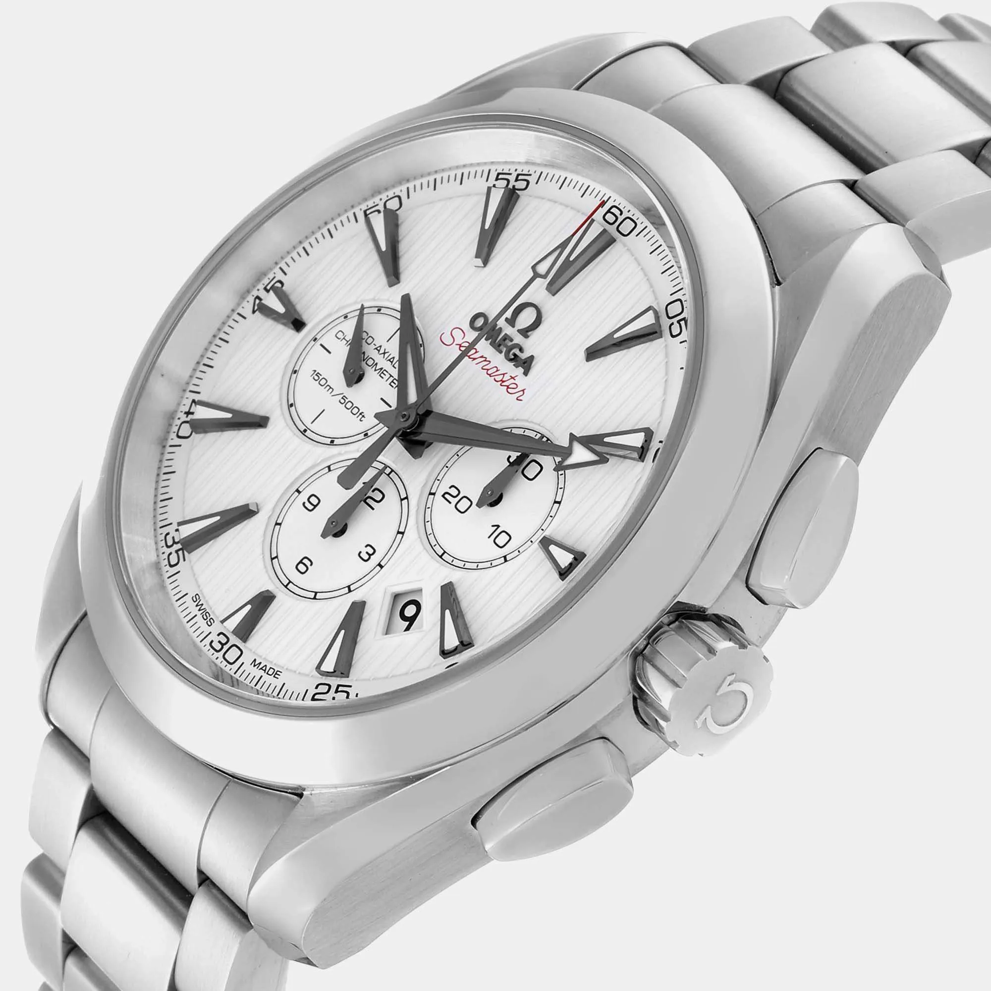 Omega Aqua Terra 231.10.44.50.04.001 44mm Stainless steel White 1