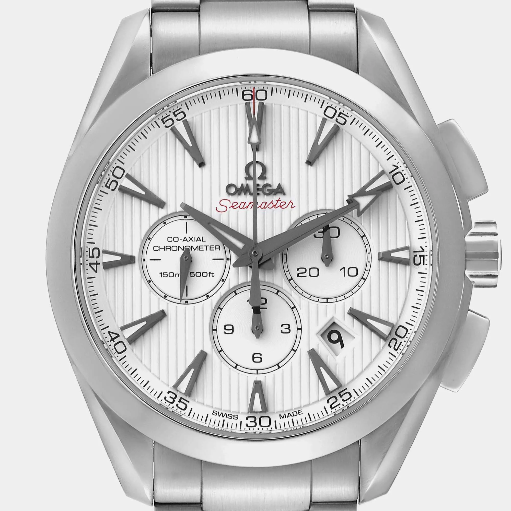 Omega Aqua Terra 231.10.44.50.04.001 44mm Stainless steel White 2