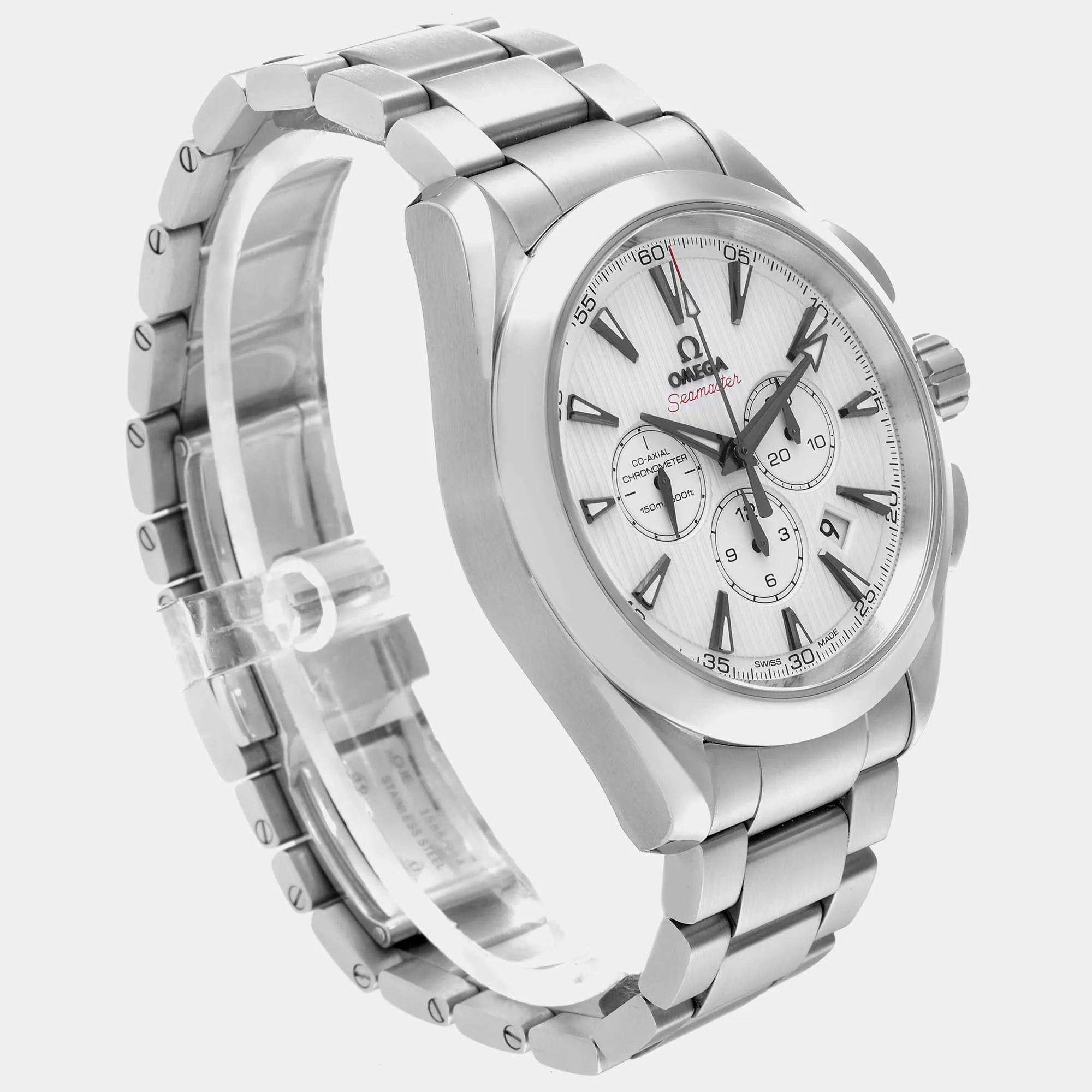 Omega Aqua Terra 231.10.44.50.04.001 44mm Stainless steel White 4