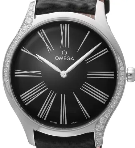 Omega De Ville 428.17.39.60.01.001 39mm Stainless steel Black