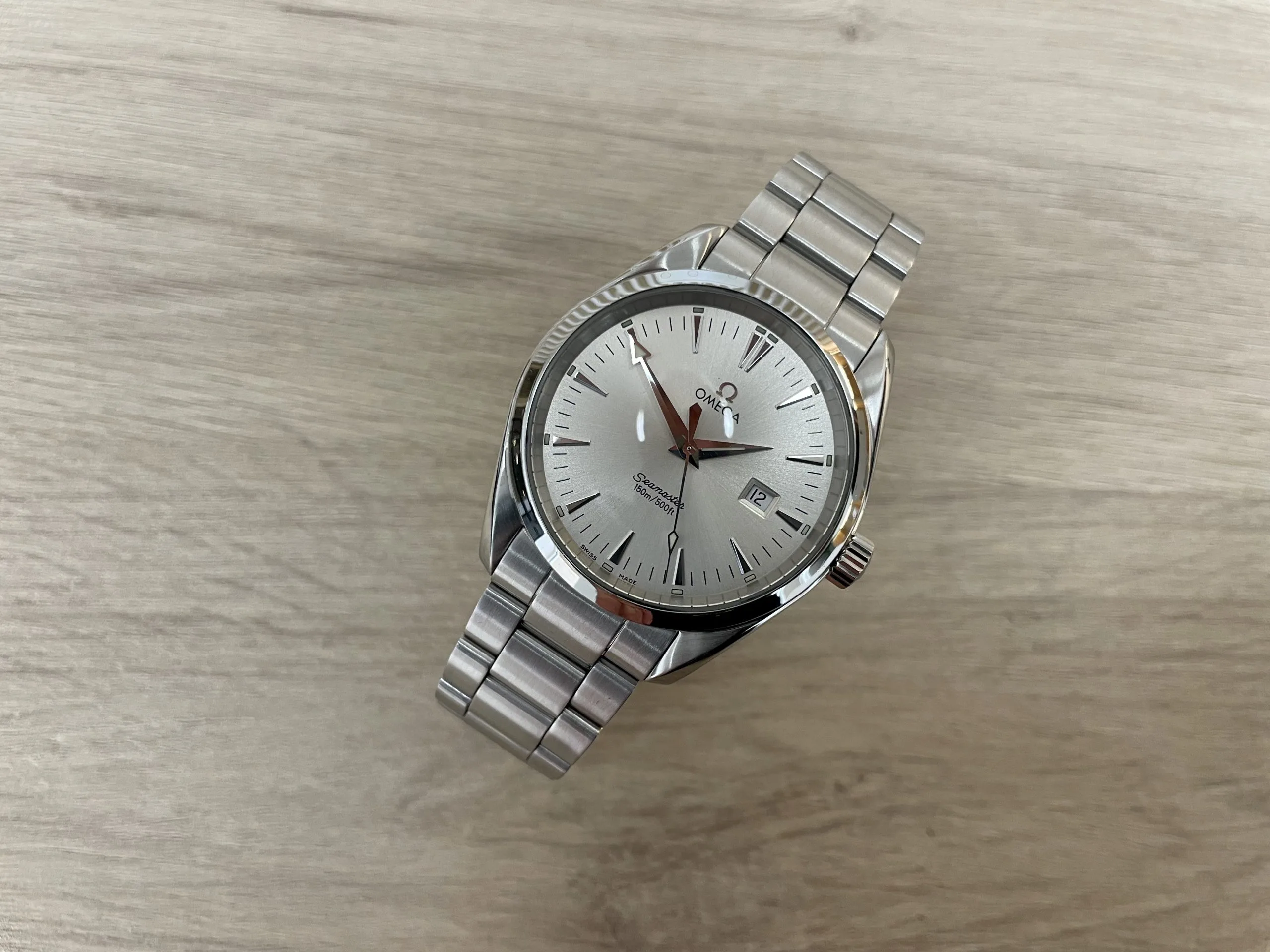 Omega Seamaster Aqua Terra 25173000 39mm Silver 5